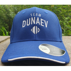 Бейсболка Dunaev синяя с вышивкой