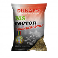 Прикормка DUNAEV MS FACTOR 1кг Универсальная черная