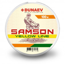 Леска Dunaev Samson Yellow 0,34мм 100м