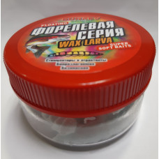 Приманка DT-WAX-LARVA 50мм-6шт, цвет (502) голубой