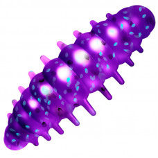 Приманка Zub Noa Larva 30мм-10шт (цвет 610) фиолетовый с блестками